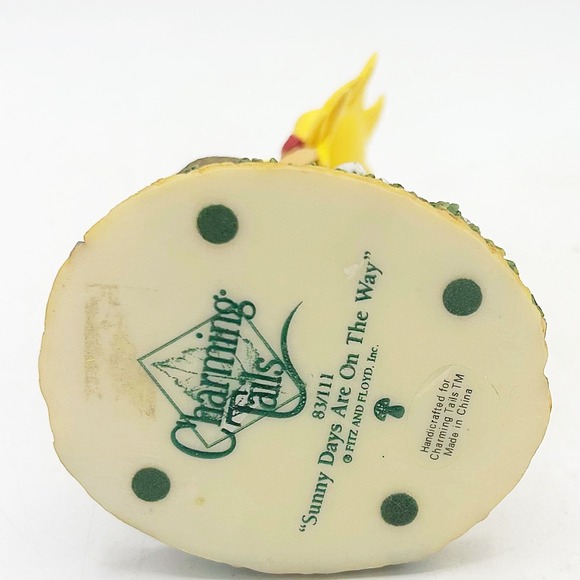 Charming Tails Sunny Days Are On The Way Mouse Sun Figurine - Picture 7 of 9